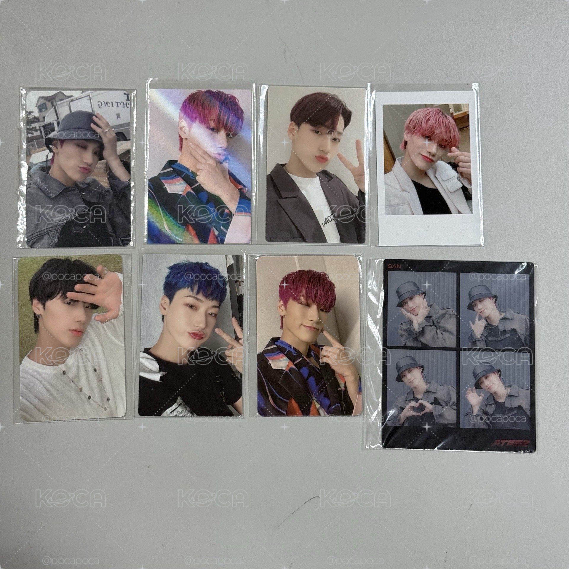 ATEEZ 崔傘 B區 小卡 單售 簽售 特典 專輯卡 