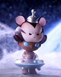 太空旅行系列 手辦盲盒 公仔 飛碟男孩