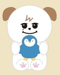 wvs 大娃 大娃 抱企鵝圭美