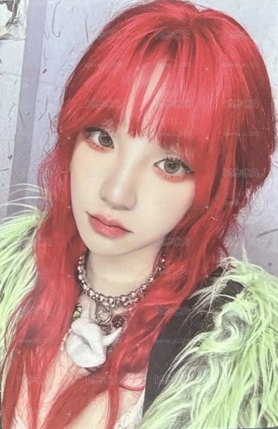 YUQI 專輯卡 rabbit ver.