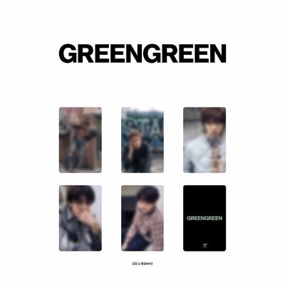CORTIS 迷你2 “GREENGREEN”  阿拉丁 yes24 Release Party 特典卡 