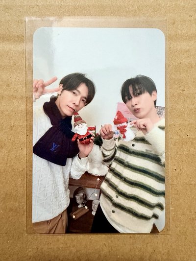 銀赫 FANCON 兔子🐰外套+2025 D&E聖誕節電影直播小卡 Set