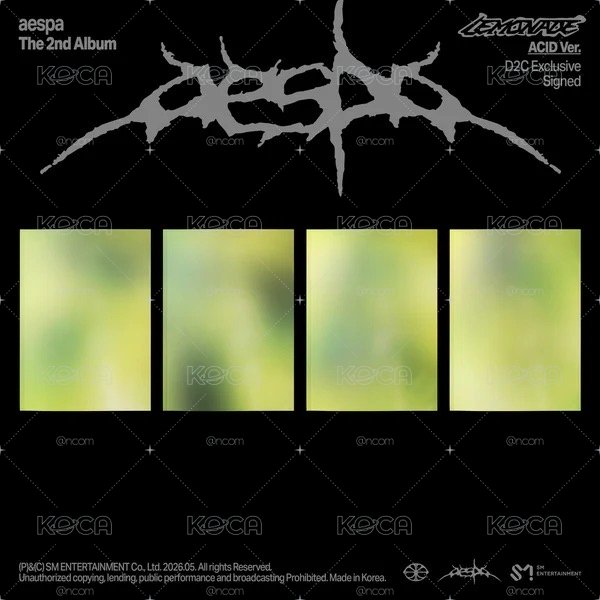aespa - Lemonade 美網簽名專輯 (補貨）