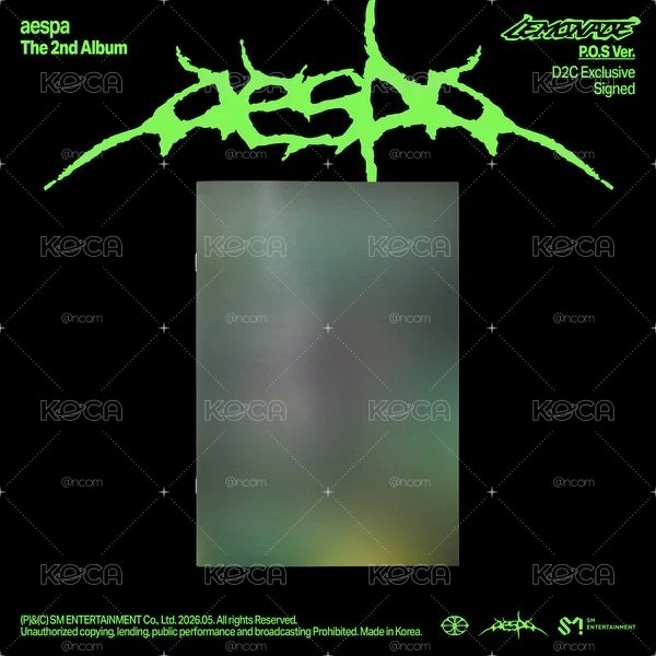 aespa - Lemonade 美網親簽專輯