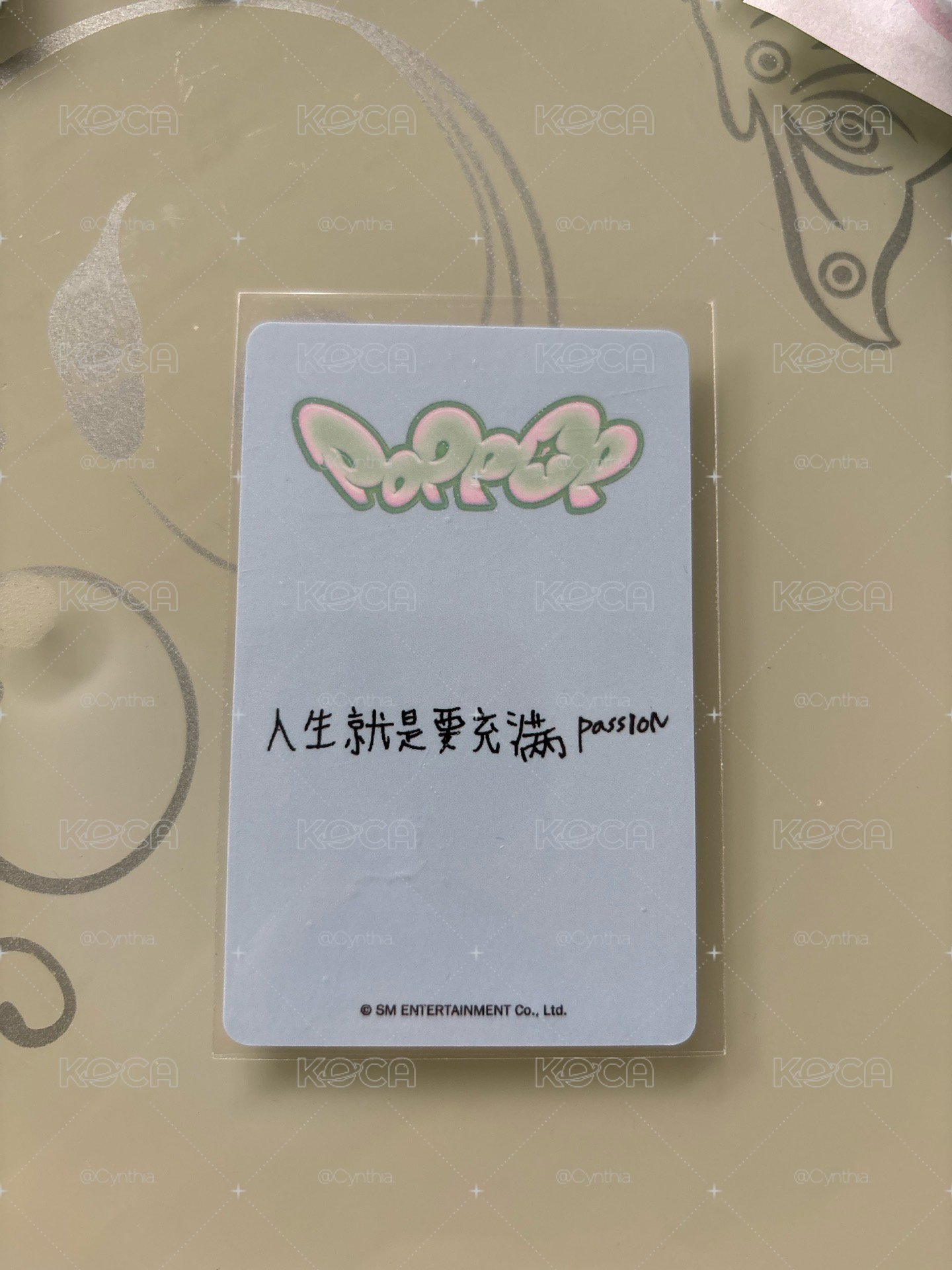 吳是溫中文卡背