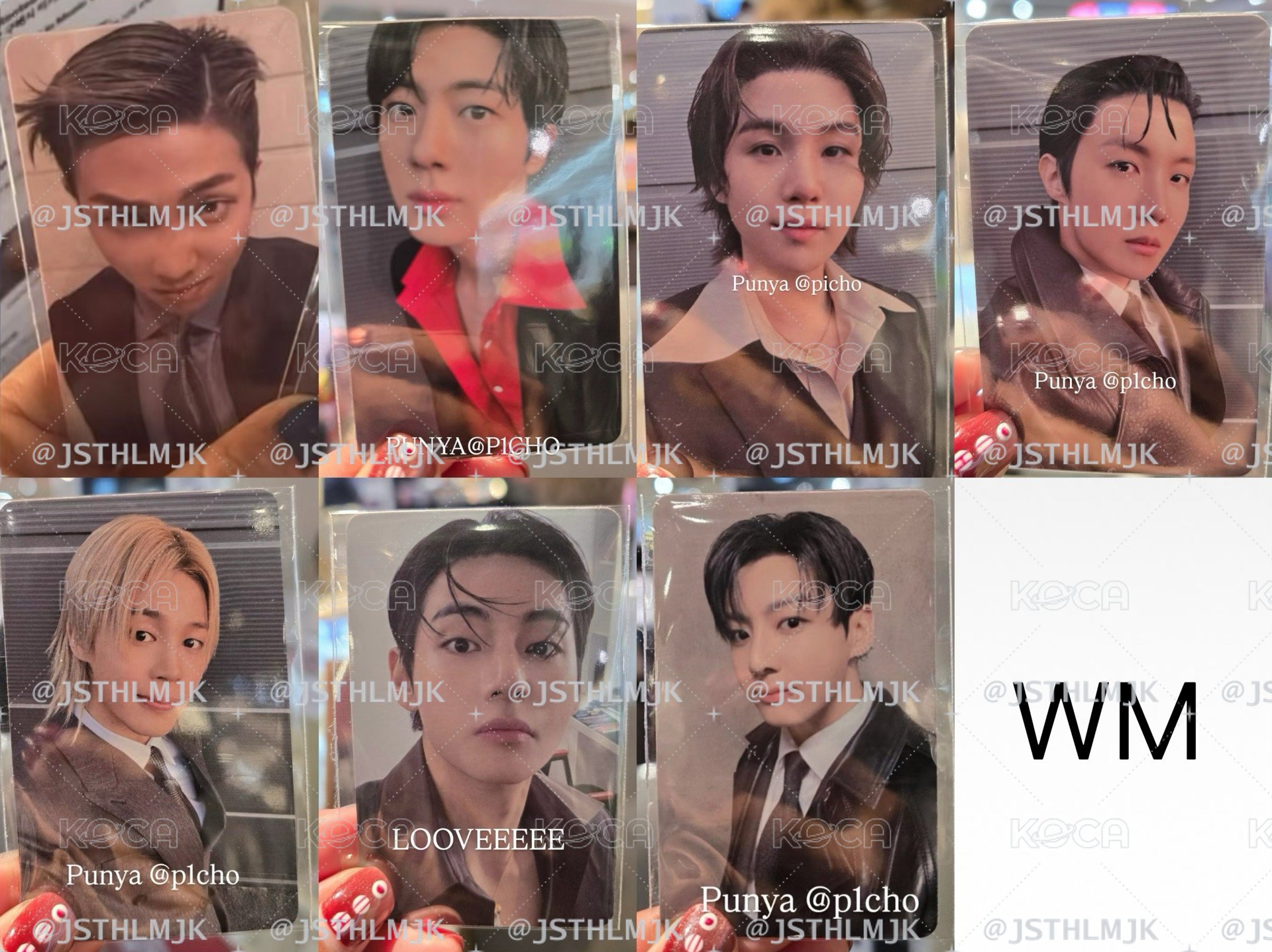 BTS ID2.0 WM幸運卡