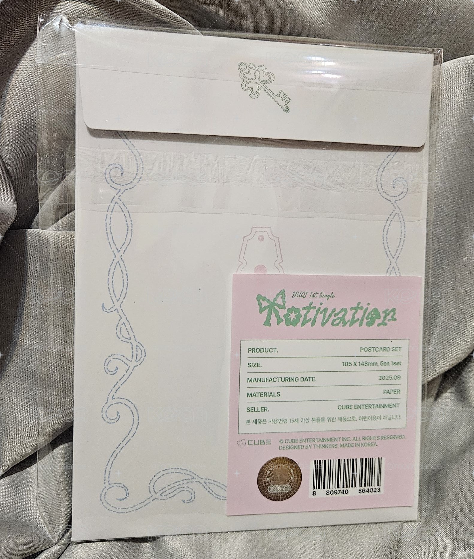 雨琦 Yuqi Motivation 快閃店 明信片 拆售，每張都是近全新，無瑕疵