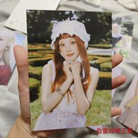 雨琦 Motivation 快閃店 明信片 拆售 白蕾絲帽款，近全新，無瑕疵