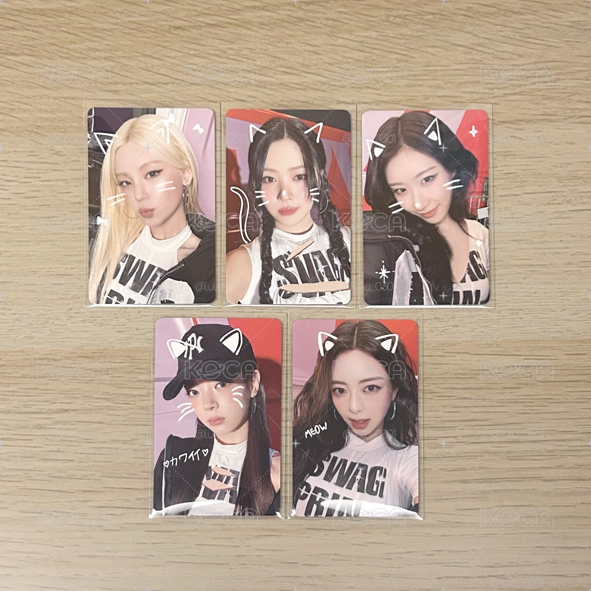 （套出賣場）現貨 ITZY 滿額卡 小卡 日本 三巡 禮志 留真 Lia 彩領 有娜