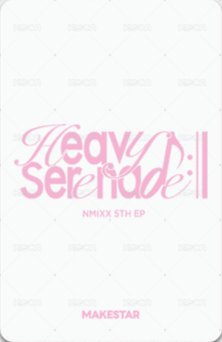 Heavy Serenade ms 線下 2.0 簽售卡 NSWER向日葵 ver. 背面