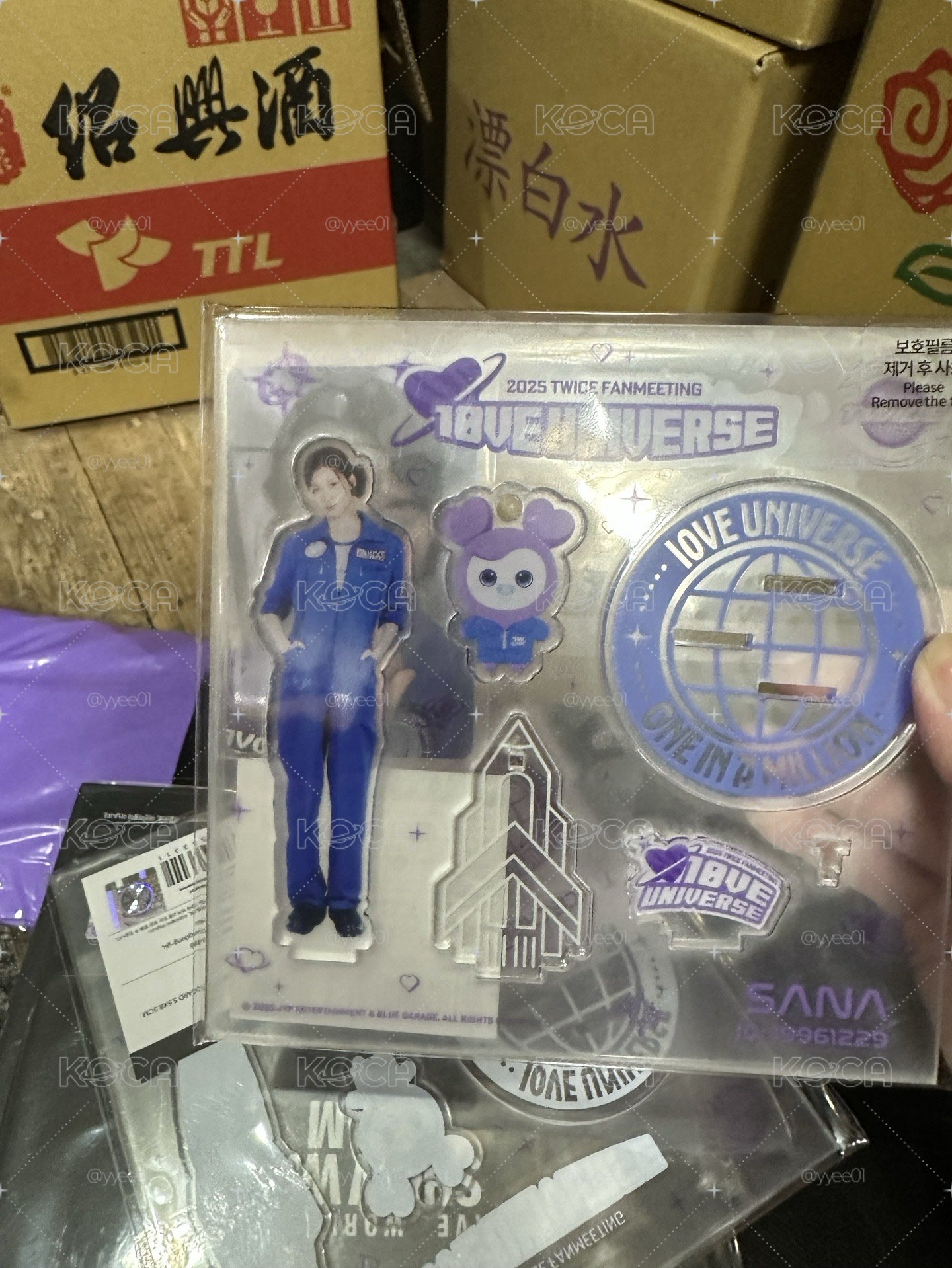 twice十週年立牌 +年曆立牌
