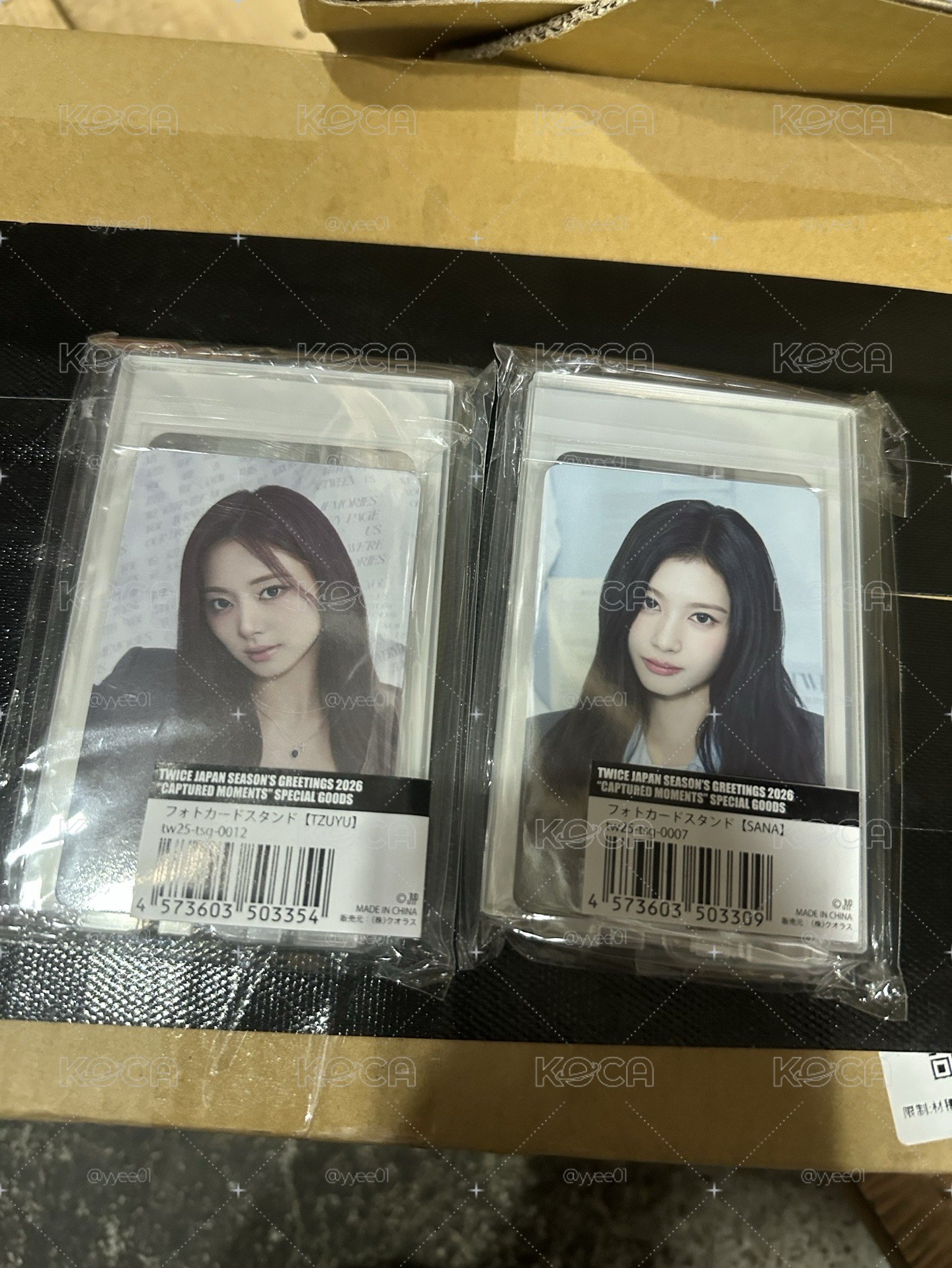 twice十週年立牌 +年曆立牌