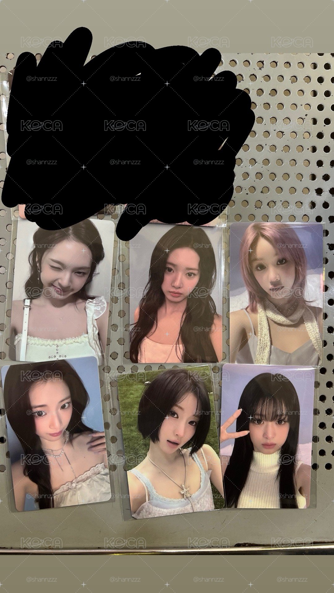 babymonster台北快閃店滿額卡 一套