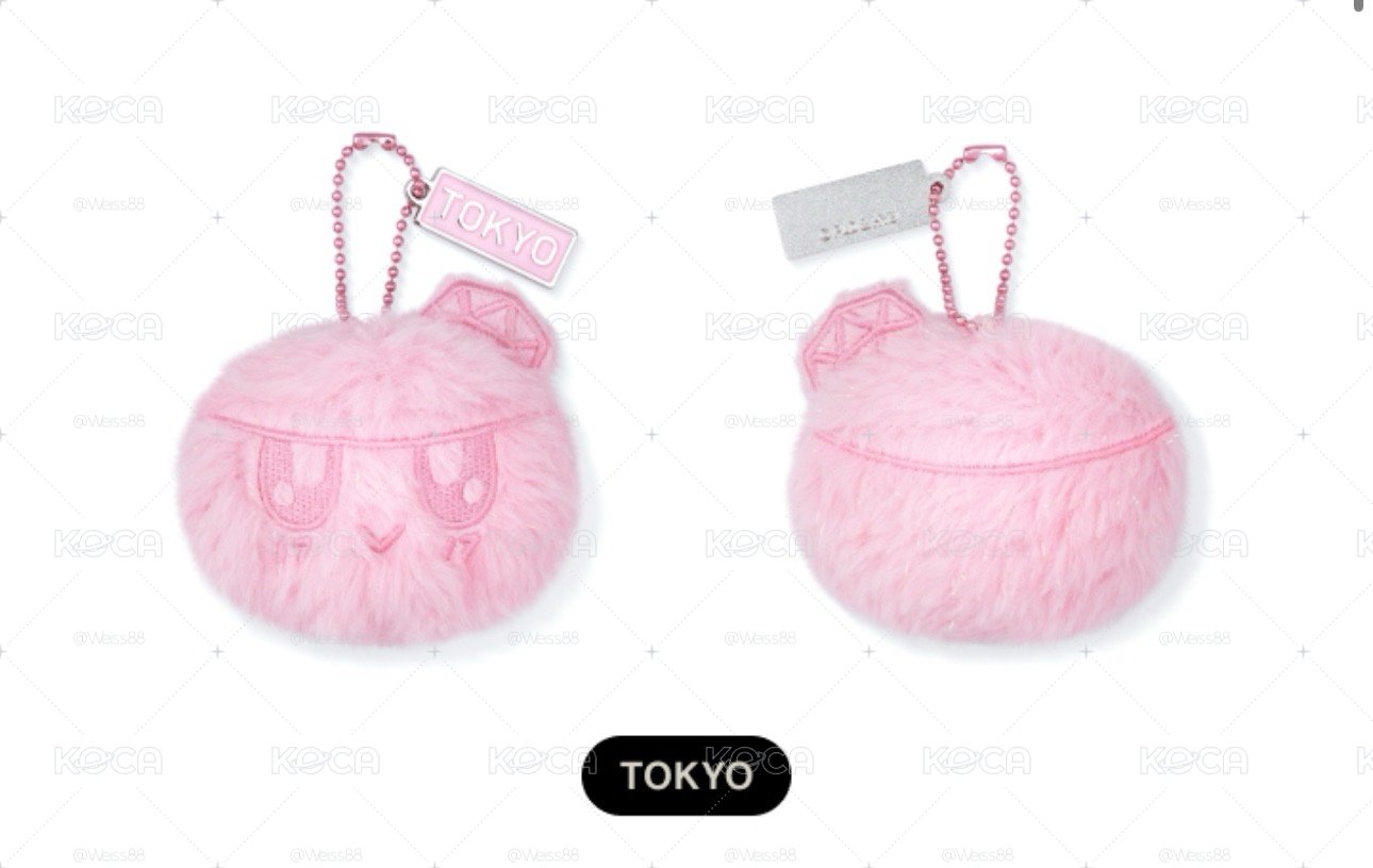 SEVENTEEN 東京蹦蹦 鑰匙圈 吊飾