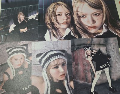 NMIXX 水母專莉圭嫄固配明信片