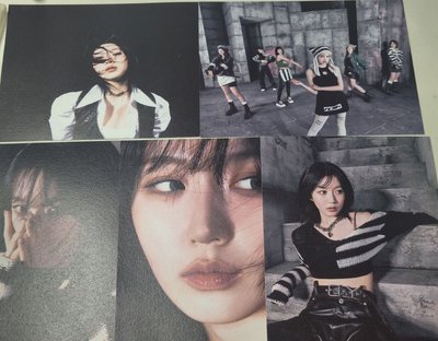 NMIXX 水母專莉圭嫄固配明信片