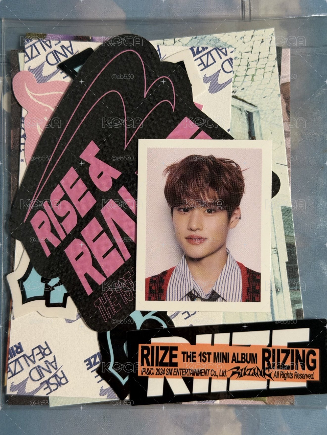 ⭕️RIIZE SOHEE 證件照含貼紙包💂🏻