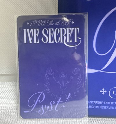 💙IVE SECRET 專輯 Past! ver.