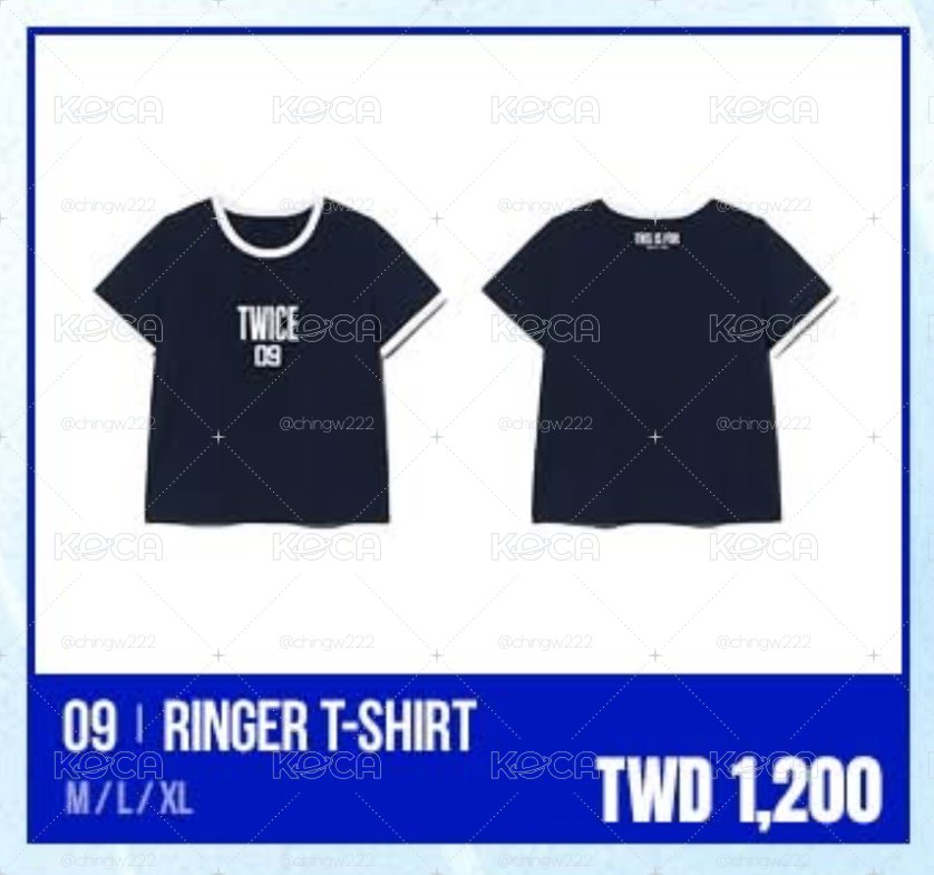TWICE 快閃店｜滾邊上衣L
