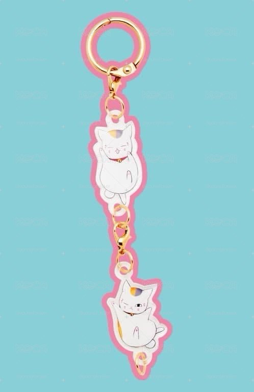 🐈「夏目友人帳」貓咪老師吊飾 (共有2款) 不拆售