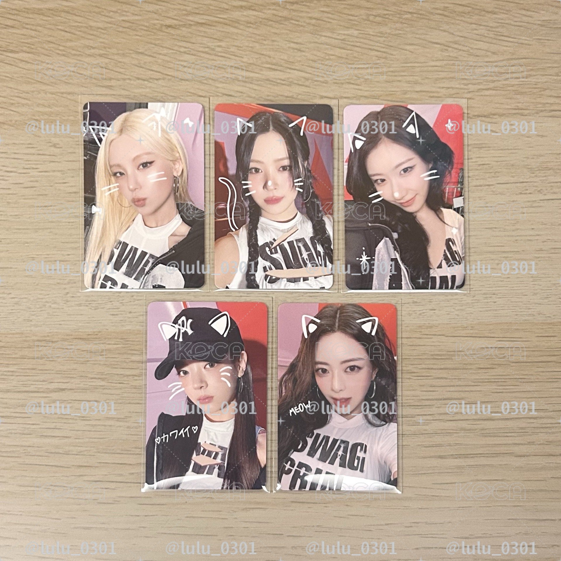 （單張賣場）現貨 ITZY 滿額卡 小卡 日本 三巡 禮志 留真 Lia 彩領 有娜