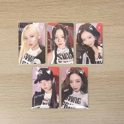 （單張賣場）現貨 ITZY 滿額卡 小卡 日本 三巡 禮志 留真 Lia 彩領 有娜