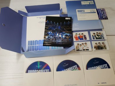 （演唱會限時降價，4/27調回，單出不綁價）incomplete DVD 含分隊卡拍立得