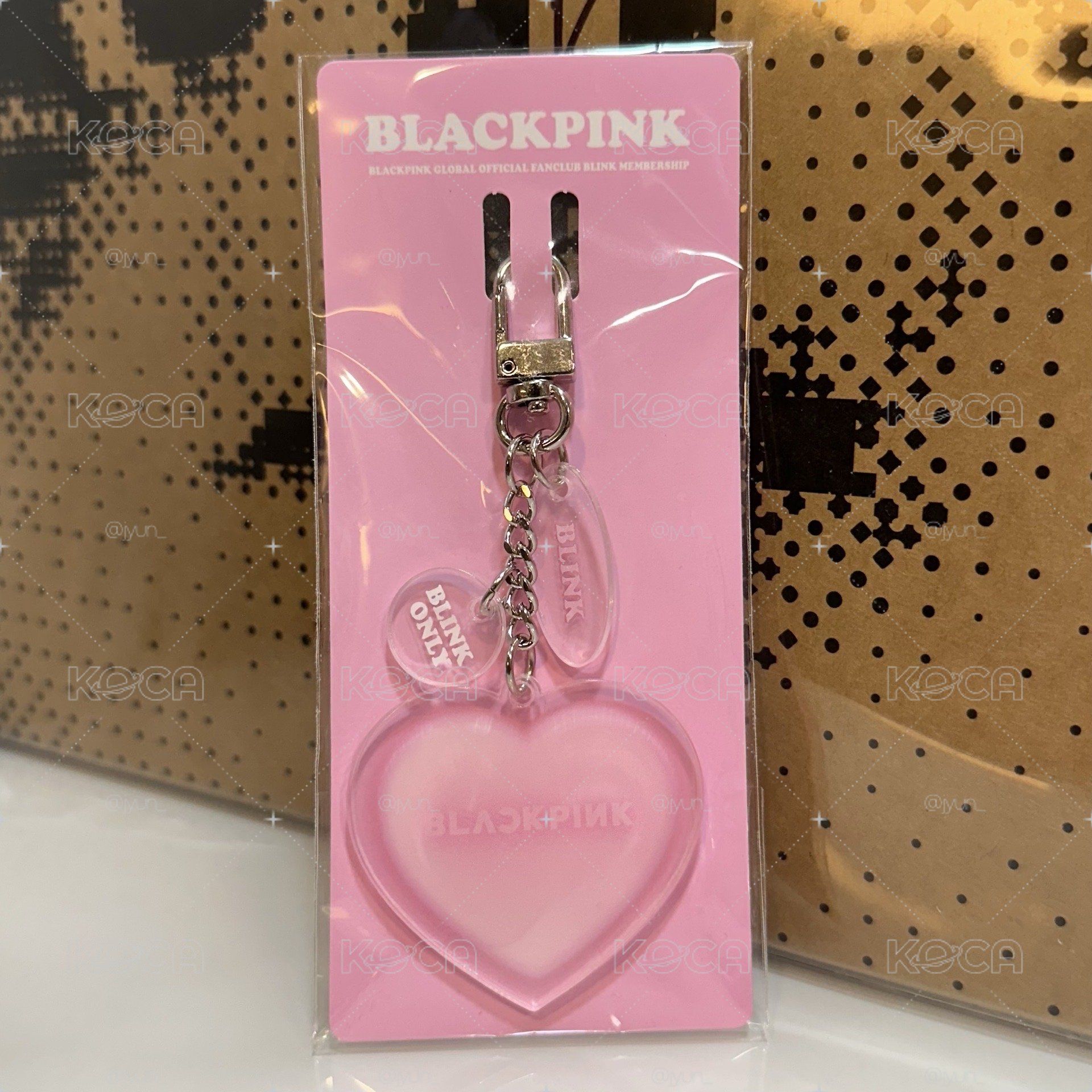 <BLACKPINK>會員禮吊飾（日本限定）