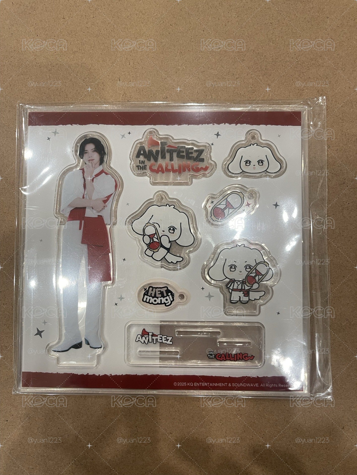 ATEEZ in the calling DIY立牌 呂尚