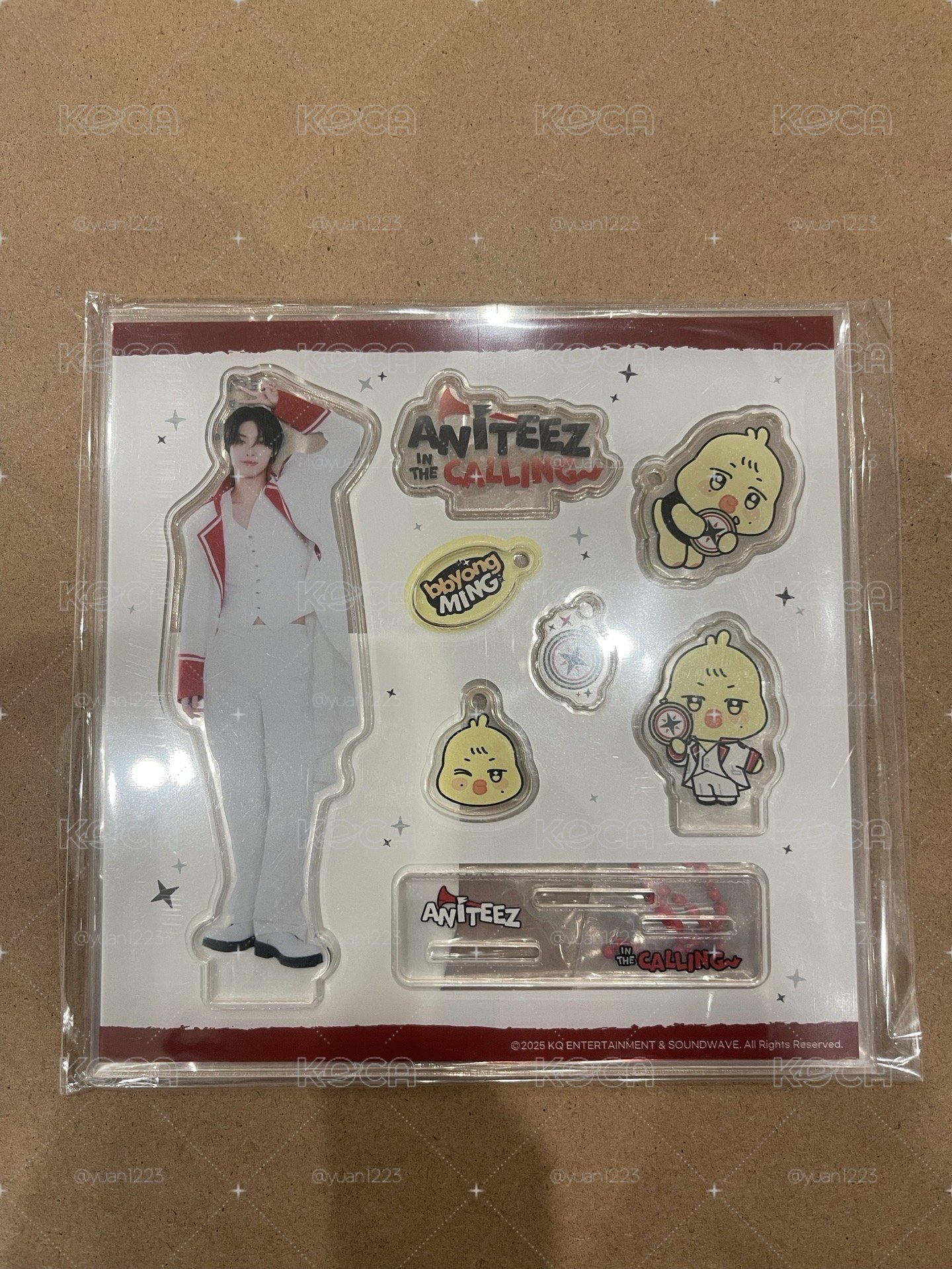 ATEEZ in the calling DIY立牌 旼琦