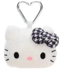 吊娃 千鳥格大頭kitty