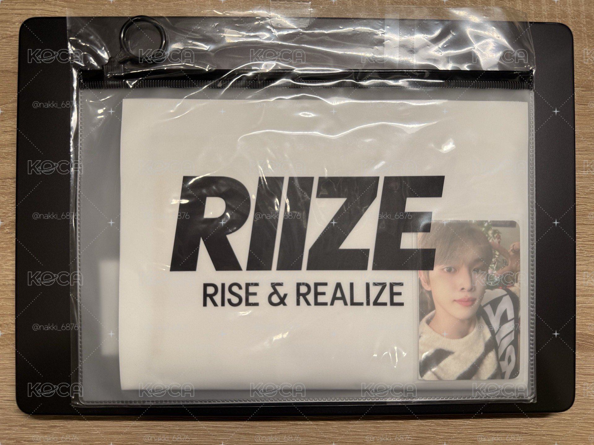 RIIZE 成燦 官方手幅