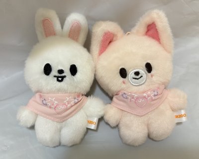 SKZ🎀 5th FM 娃娃玩偶 口水巾娃 旻/寅🐰🦊