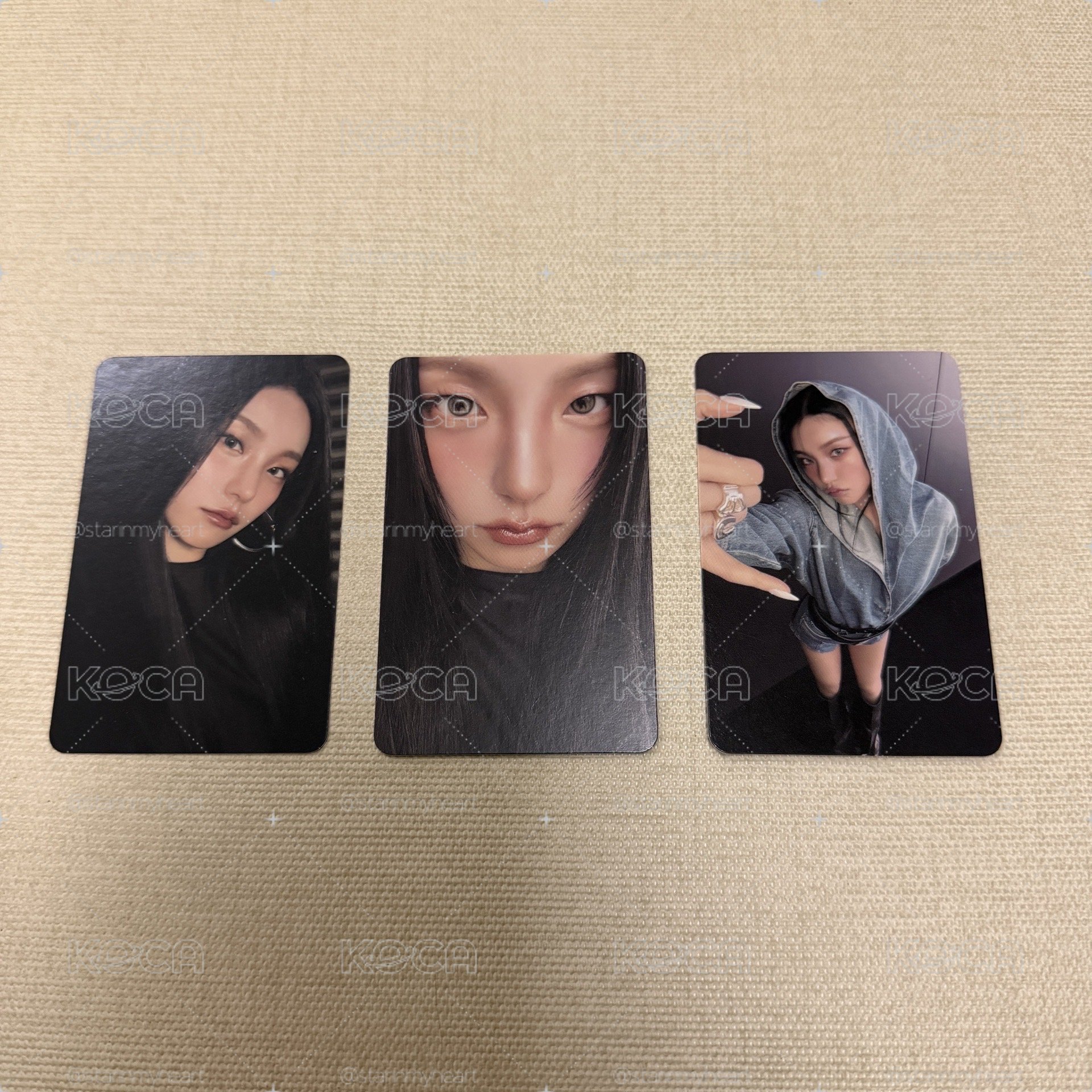 ITZY禮志小卡3張