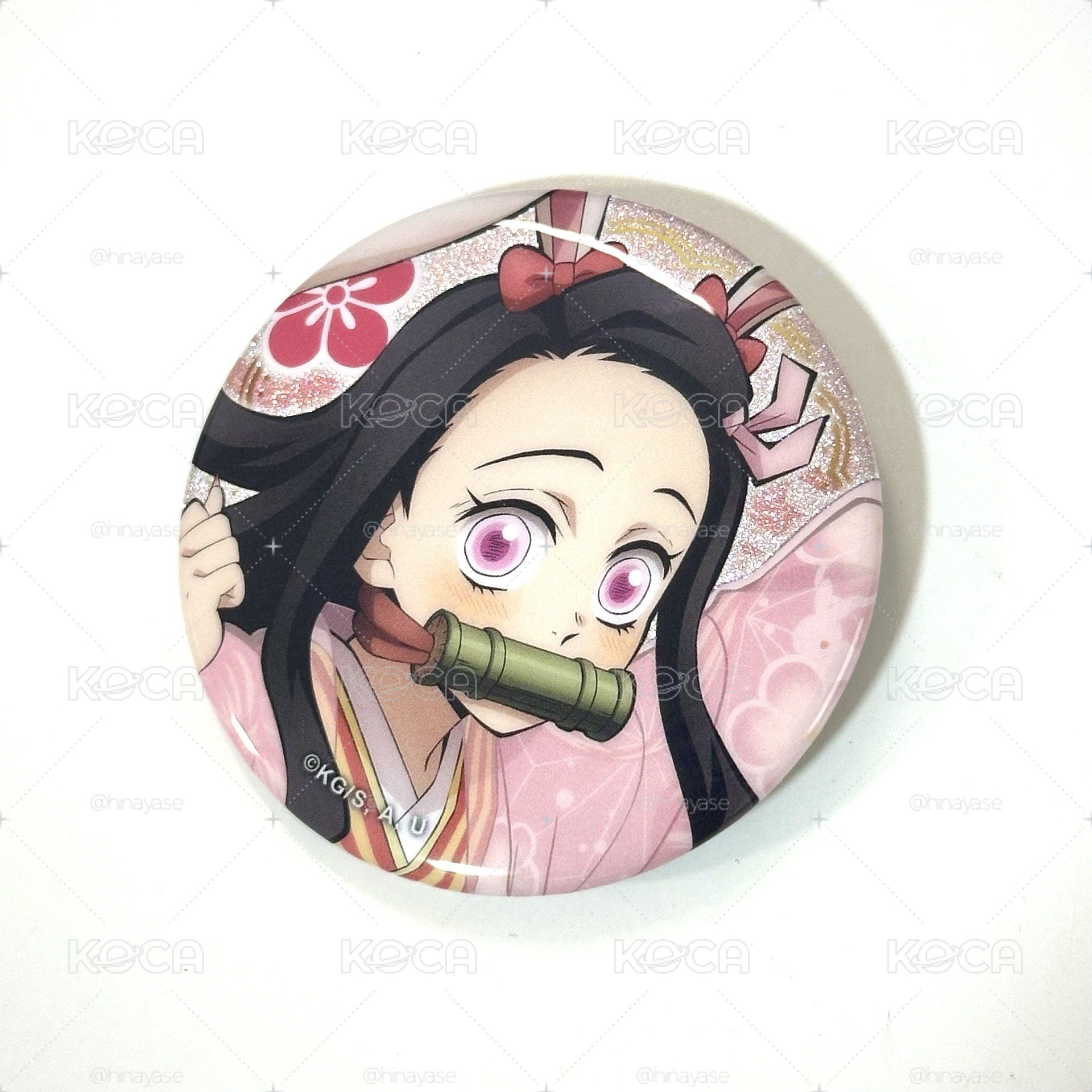 彌豆子 滬版 兔年徽章