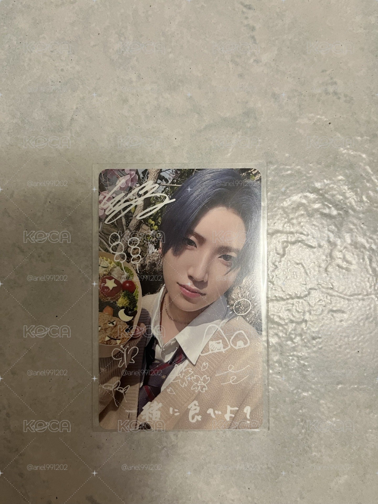 月狼便當手書