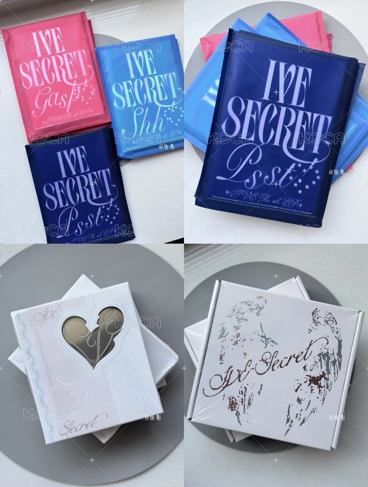 SECRET普版五張一套