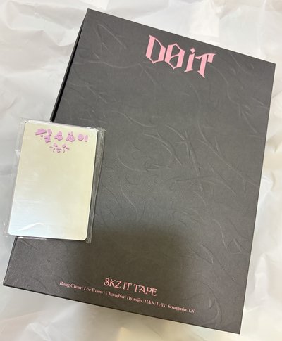 ❤️‍🔥SKZ DO IT 專輯 限量版 DO ver. 旻鏡🪞