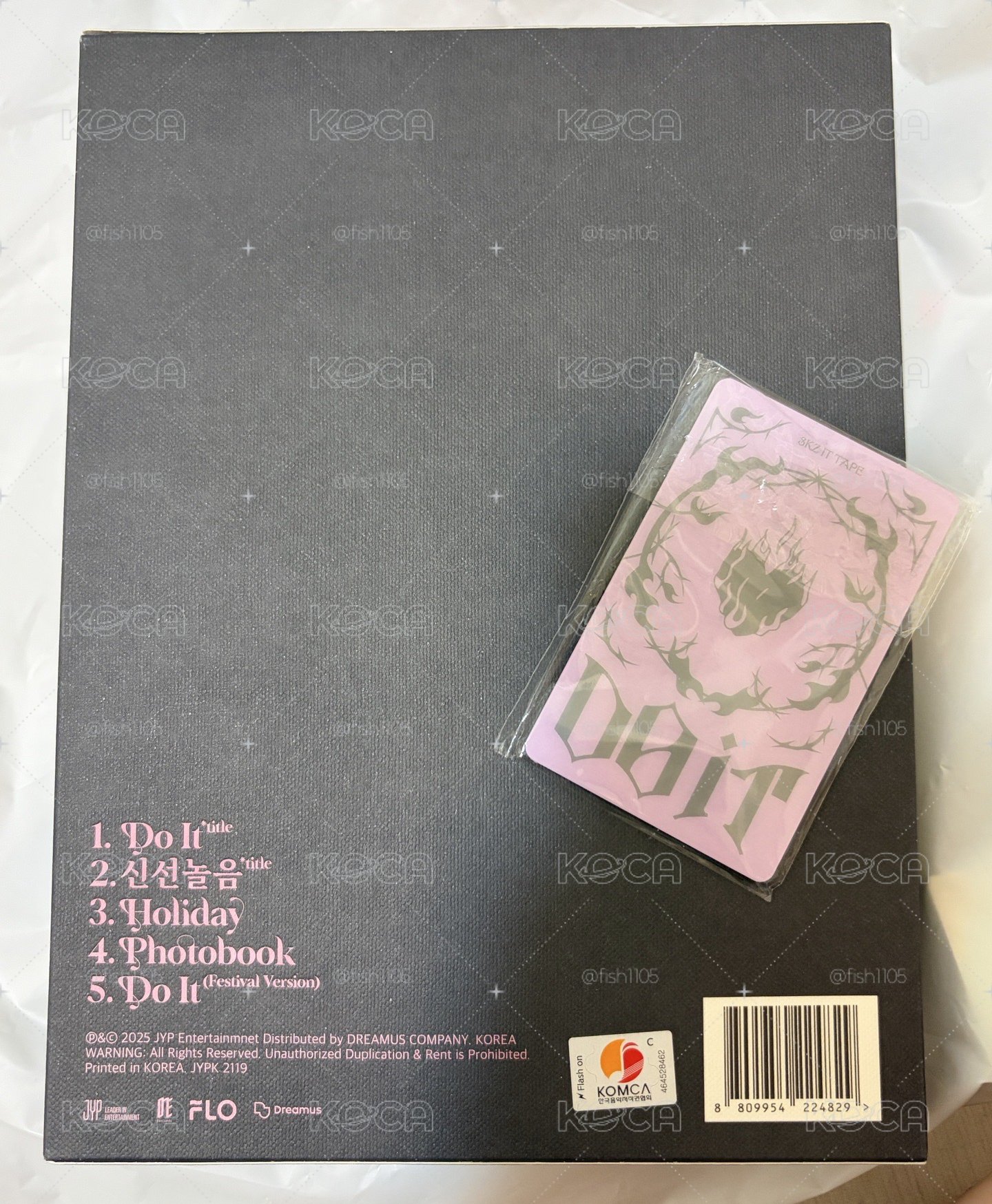 ❤️‍🔥SKZ DO IT 專輯 限量版 DO ver. 旻鏡🪞