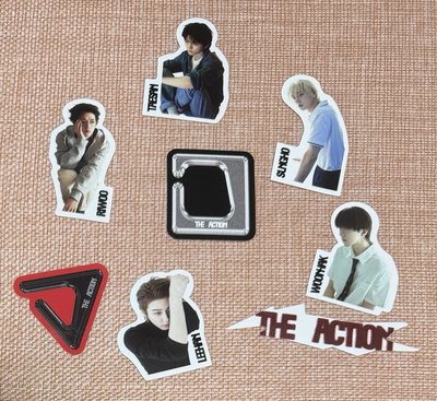 The Action貼紙