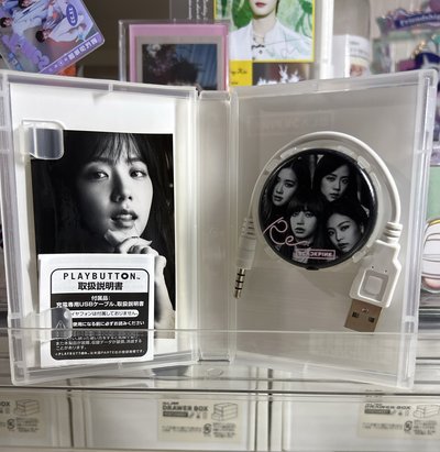 BLACKPINK 日專re初回播放器 秀貼紙