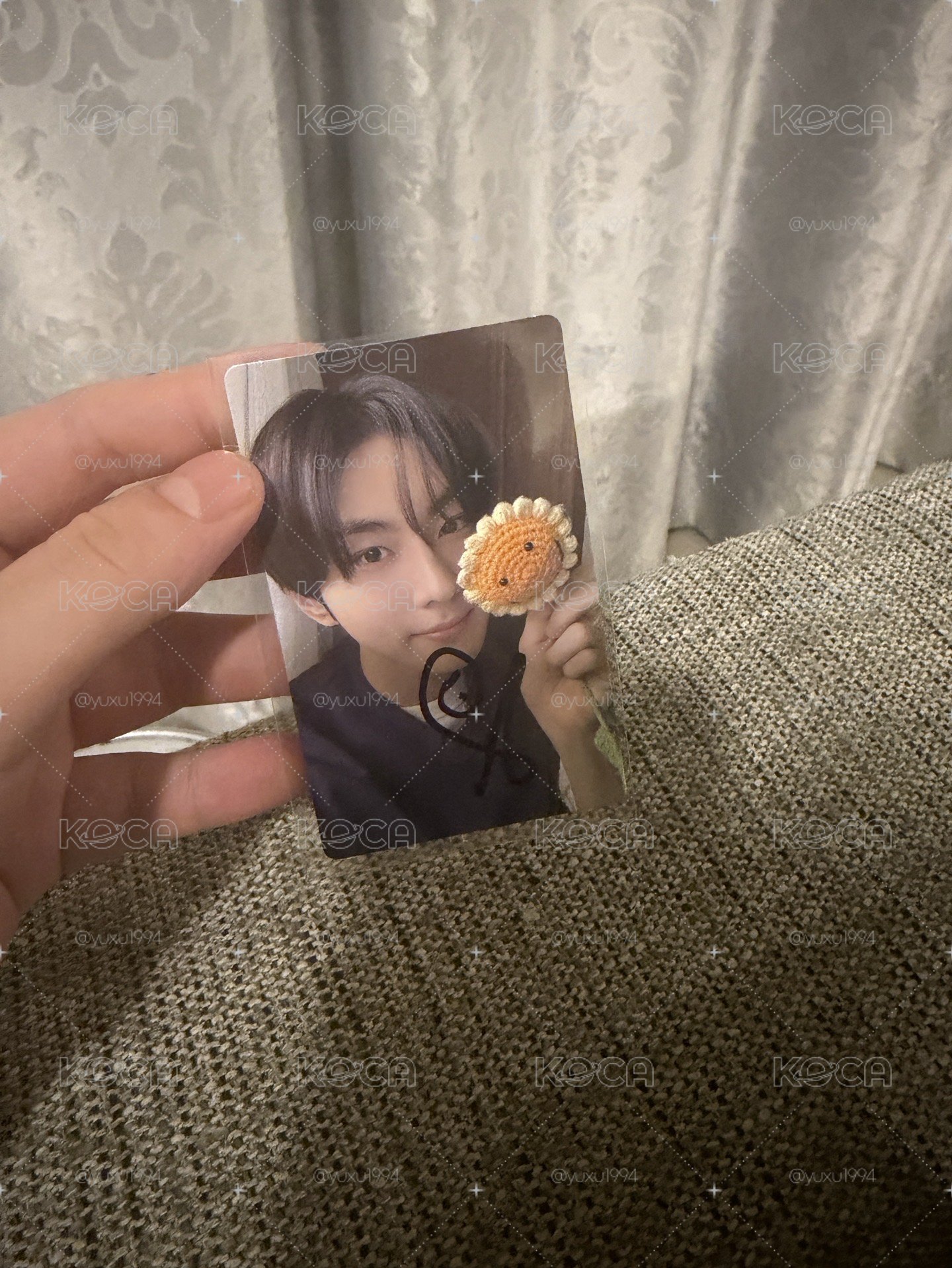 Enhypen 梁禎元親簽小卡