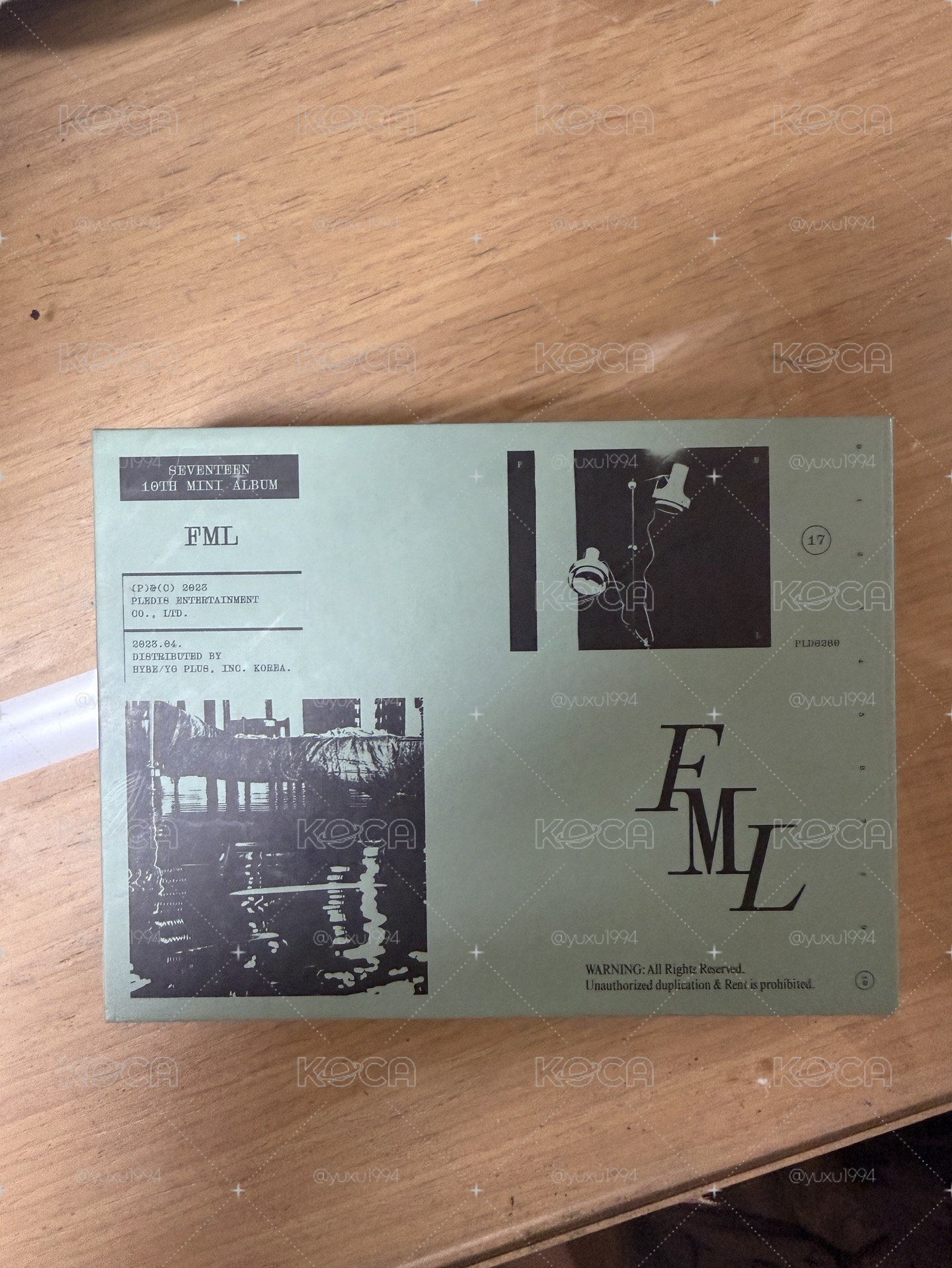 seventeen fml 專輯空專