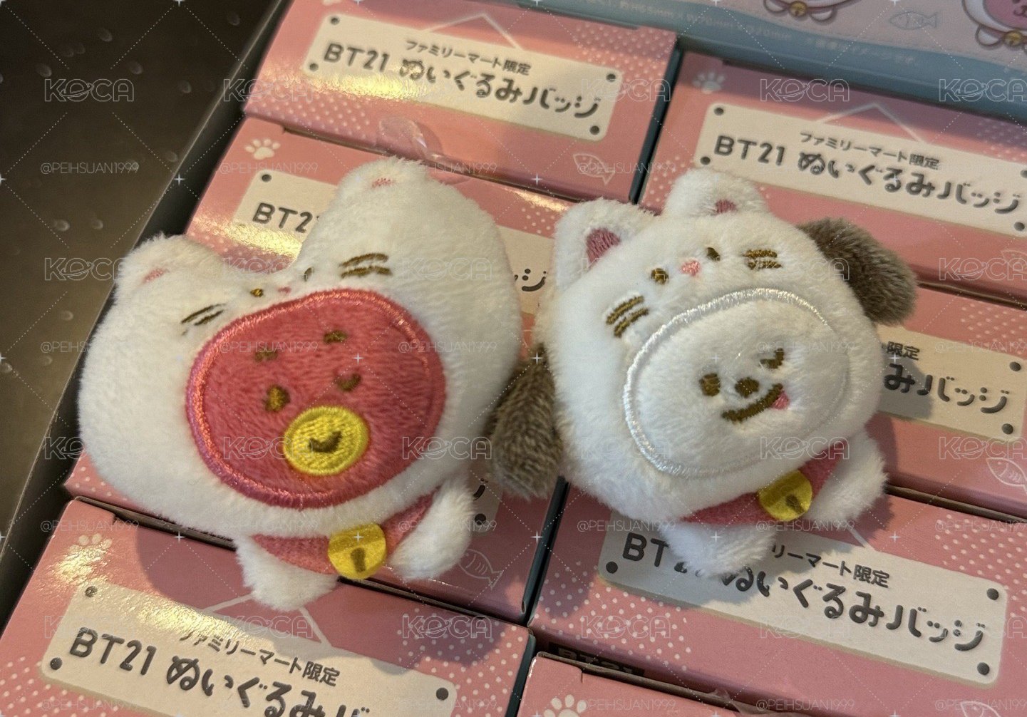 日本全家xBT21 別針盲盒