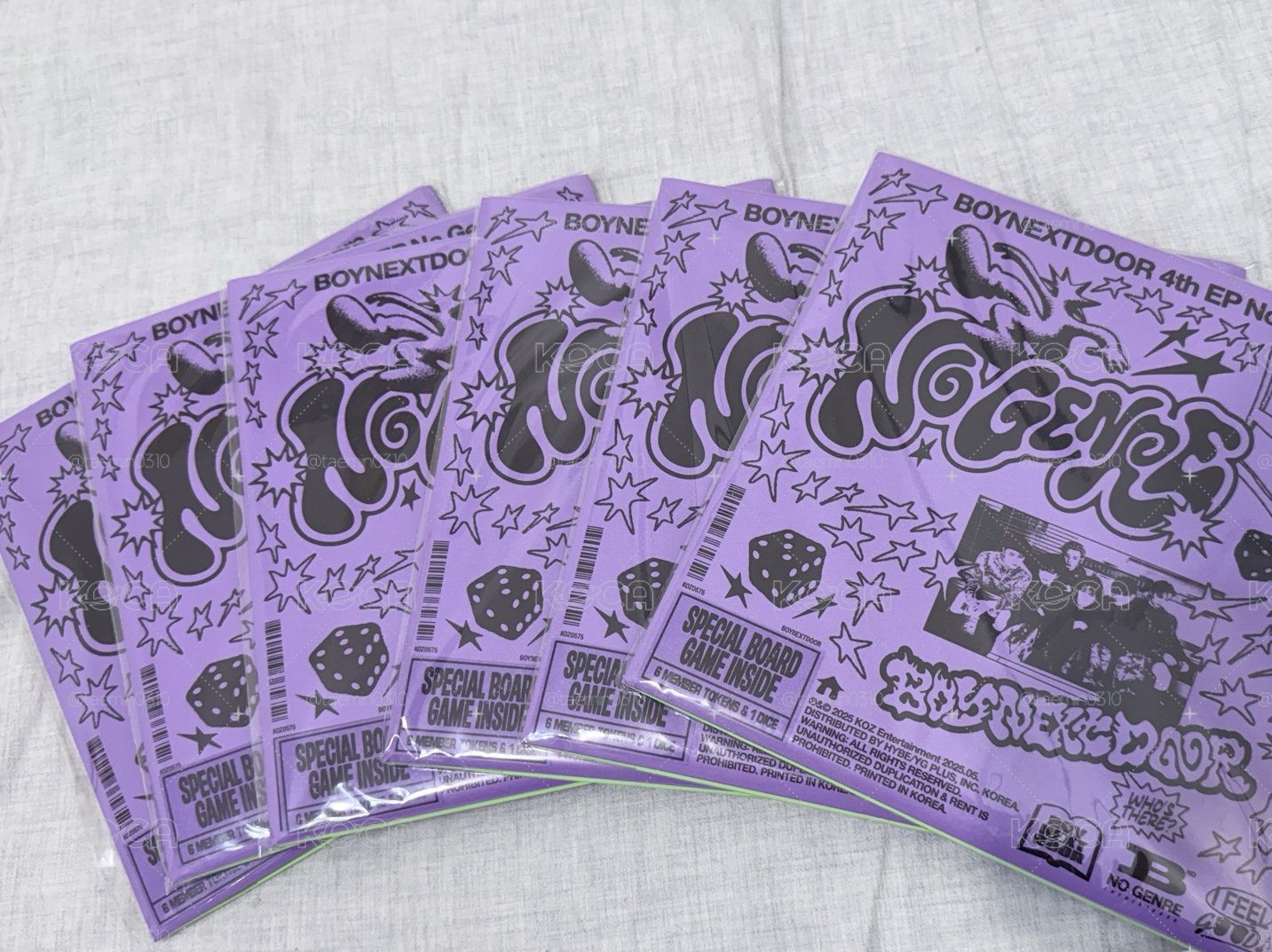 No Genre 專輯 單封 BORADGAME ver.