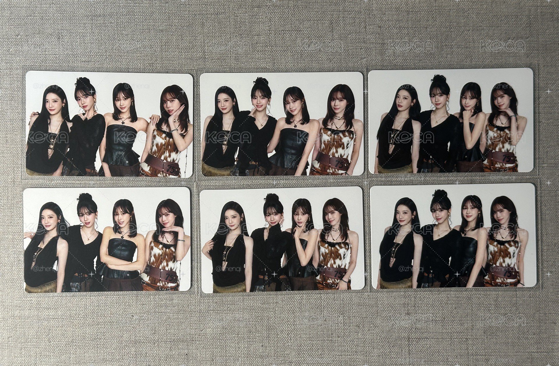 日巡隨機卡團一套