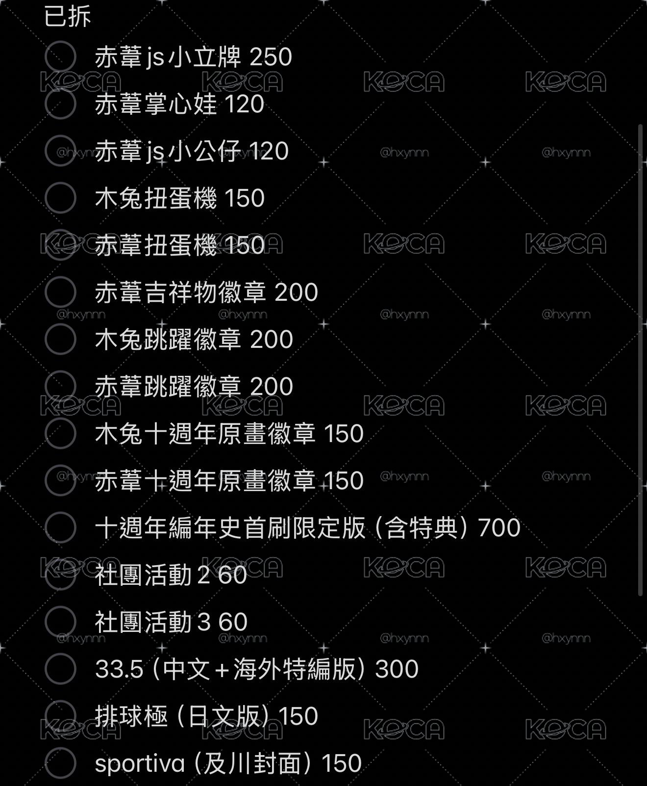 排少大盤出清 多赤葦