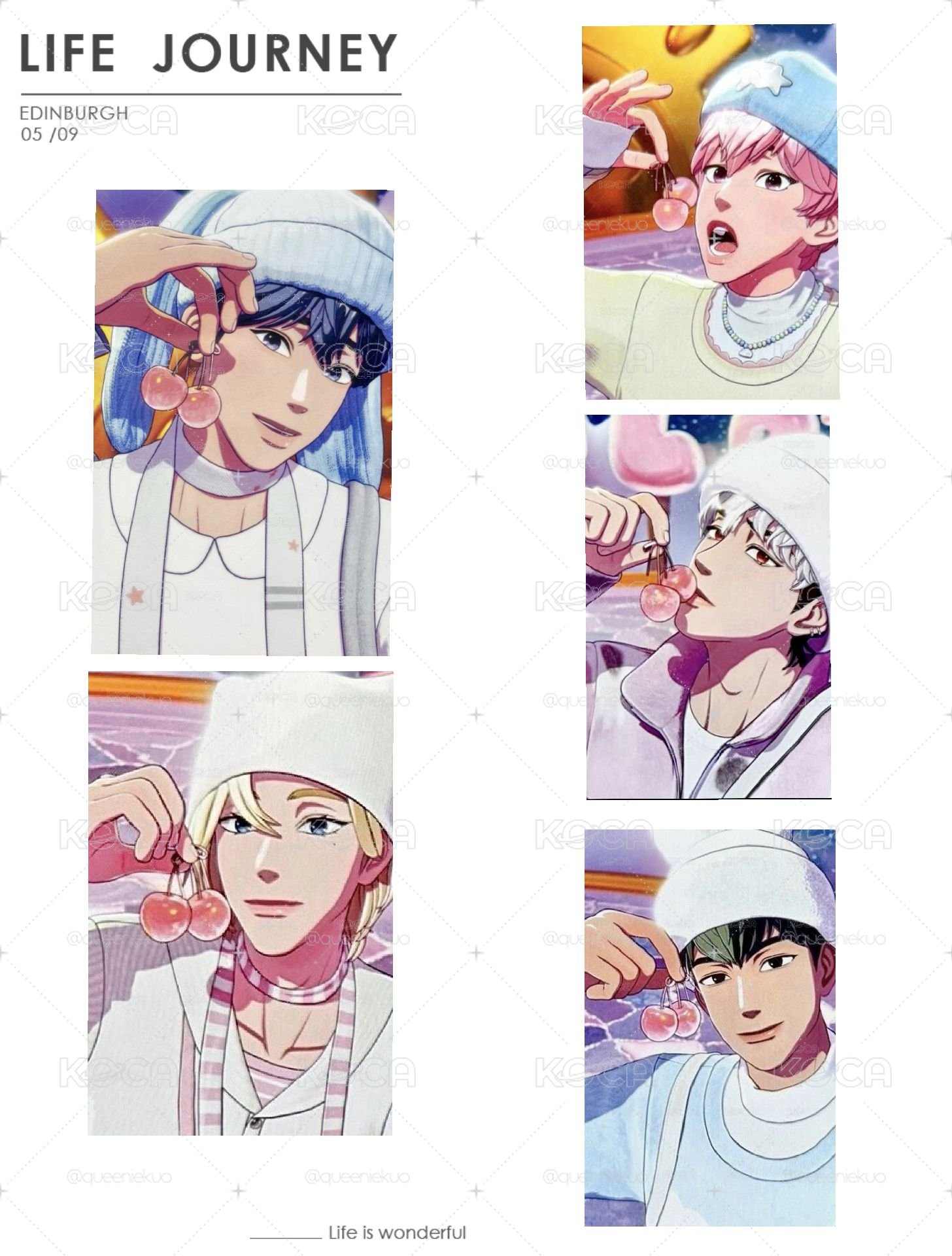 💙💜💗❤️🖤特典盤