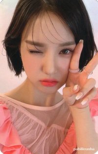 Peach C x Eunha 代言卡 