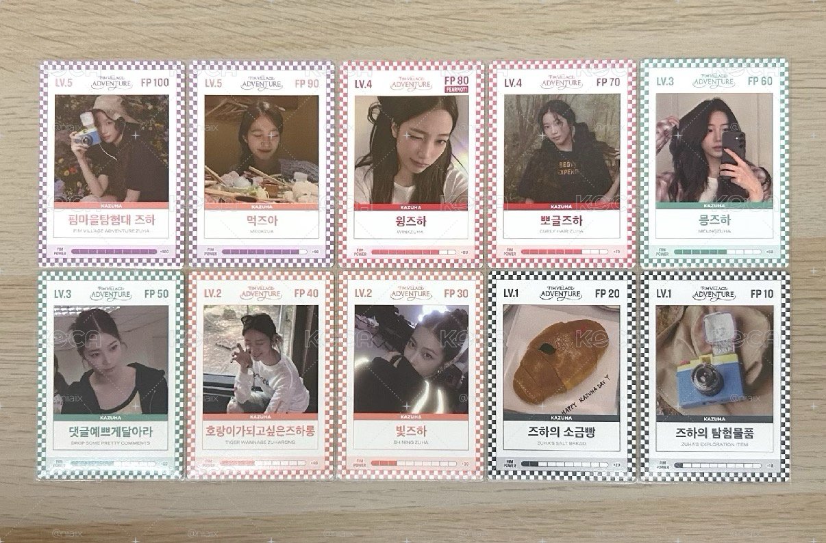現貨｜四期會員禮 FIM CARD/茲哈10張